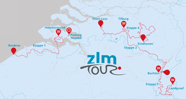 ZLM Tour map